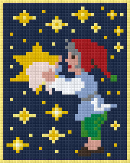 Star Fairy One [1] Baseplate PixelHobby Mini-mosaic Art Kit